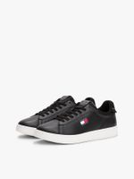 Zapatillas Archive De Cuero Negro Tommy Hilfiger