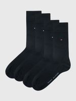 Pack De 2 Par Calcetin C Logo Negro Tommy Hilfiger