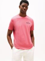 Polera Hilfiger Stack Logo Rosado THU Tommy Hilfiger