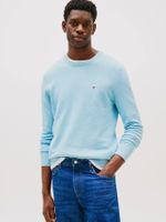 Sweater Essential Structure C-Neck Azul Tommy Hilfiger