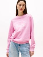 Polerón Essential Con Logo Rosado U06 Tommy Jeans