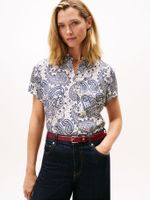 Blusa Con Estampado Floral Multicolor Tommy Hilfiger
