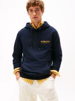 Polerón Hoodie Logo Gráfico Azul Tommy Hilfiger