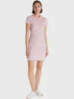 Vestido Polo Slim Fit Rosado Tommy Hilfiger