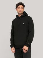 Polerón Hoodie Monograma Th Negro Tommy Hilfiger