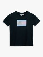 Polera Flag Graphic Logo Azul Tommy Hilfiger