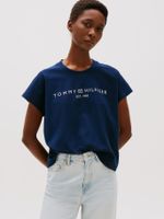 Polera Corporate Logo Azul Tommy Hilfiger