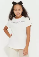 Polera De Niña Essential Cotton Blanco Tommy Hilfiger