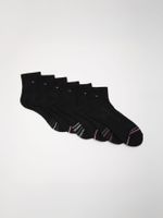 Pack 6 Par Calcetin Tobilleros Negro Tommy Hilfiger