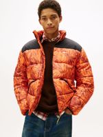 Parka Acolchada Relaxed Fit Naranja Tommy Jeans