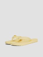 Sandalias Con Inscripción Tonal Amarillo Tommy Hilfiger