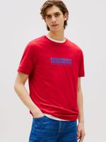 Polera Colour To Colour Logo Rojo Tommy Hilfiger