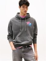 Polerón Hoodie Gráfico Trasero Negro 0GJ Tommy Jeans