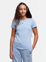 Polera Essential Organic Cotton Celeste Tommy Hilfiger