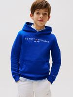 Polerón Logo Bordado Essential Azul Tommy Hilfiger