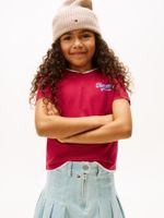 Polera Varsity Con Logo Rojo Tommy Hilfiger