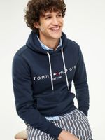 Polerón Hoodie Core Logo Azul Tommy Hilfiger