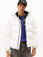 Parka Essential Acolchada Con Gorro Blanco Tommy Jeans