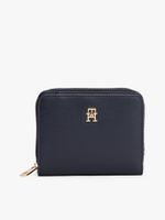 Billetera De Solapa Monogram Azul Tommy Hilfiger
