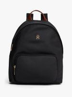 Mochila Popette Monogram/ Negro Tommy Hilfiger