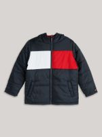 Tommy Pieced Puffer Azul Tommy Hilfiger