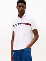 Polo Chest Insert Logo Blanco YBR Tommy Hilfiger