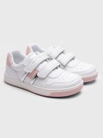 Zapatillas Velcro Niña Logo Blanco Tommy Hilfiger