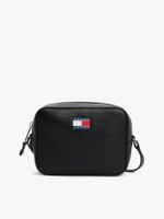 Bandolera Con Insignia Tonal Negro Tommy Jeans