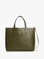 Cartera Satchel Icon Verde Tommy Hilfiger