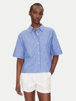 Camisa Poplin de Bolsillo_Azul Tommy Hilfiger