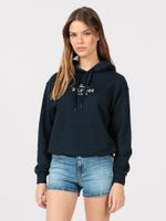 Polerón Hoodie Con C1G Bordado Azul Tommy Hilfiger