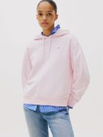 Polerón Hoodie Contrast Flag Logo Rosado Tommy Hilfiger