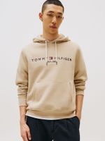 Polerón Hoodie Established _ Logo Beige Tommy Hilfiger