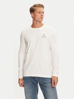 Polera Solid Con Logo Blanco Tommy Hilfiger