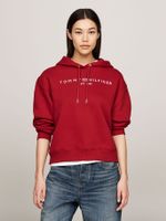 Polerón Hoodie Logo Bordado XXN Rojo Tommy Hilfiger