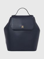 Mochila Latam Con Logo Azul Tommy Hilfiger