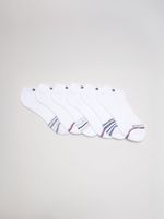 Pack 6 Par De Calcetin Invisibles Blanco Tommy Hilfiger