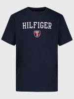 Polera De Niño Con Logo Gráfico-Azul Tommy Hilfiger