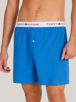 Bóxer Athletic Con Logo Celeste Tommy Hilfiger