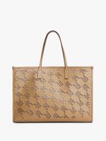 Tote City Monogram Café Tommy Hilfiger