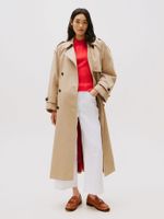 Jeans Wide Leg De Talle Alto Blanco Tommy Hilfiger