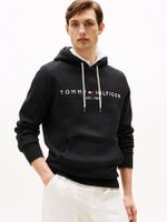 Polerón Hoodie Core Logo Negro Tommy Hilfiger