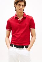 Polo Seasonal Ribeteado Slim  Rojo XLD Tommy Hilfiger
