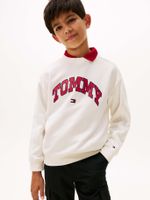Polerón Varsity Print Blanco Tommy Hilfiger