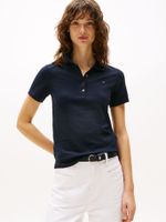 Polo Slim Fit Con Tejido Pique Azul DW5 Tommy Hilfiger
