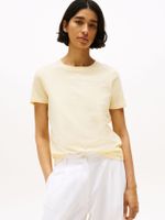 Polera Signature Con Logo Amarillo ZGB Tommy Hilfiger