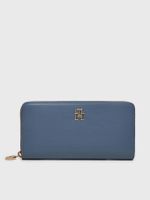 Billetera Distinct Con Cierre Celeste Tommy Hilfiger