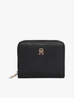 Billetera De Solapa Monogram Negro Tommy Hilfiger