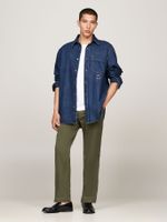 Pantalón Chino Denton Straight Fit Verde Tommy Hilfiger