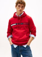 Polerón Hoodie Chest Logo Rojo XLD Tommy Hilfiger